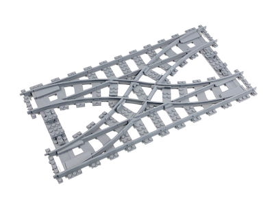 kompatible Lego City Kreuzung Schiene für Eisenbahn RC Train Track 3D Druck 
